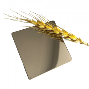 PVD Blue Bronze Black Pink Gold Color Coating Mirror Polish Decoration Plate Grade 201/304 Stainless Steel Plate Four Feet 0.65mm 0.55mm Thickness