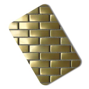 decorative gold stainless steel mosaic decorative stainless steel sheet