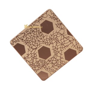 Etch Stainless Steel Decorative Plate 201 304 Sheet