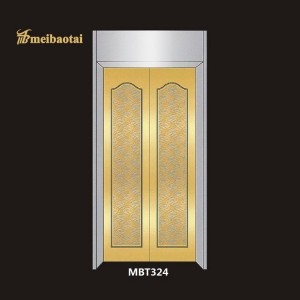 Elevator cabin decoration plate pvd gold color coating luxury decoration plate 0.95mm thickness grade 304 stainless steel plate