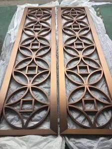 Custom screen stainless steel decoration  office/home/hotel