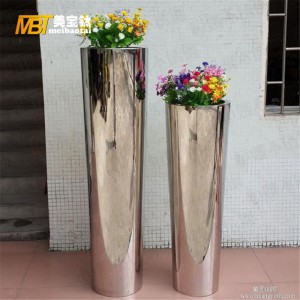 stainless steel sheet metal fabrication flower pot