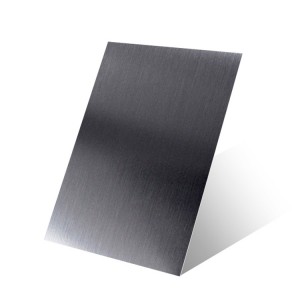 PVD Black Brushed Stainless Steel Decorative Sheet