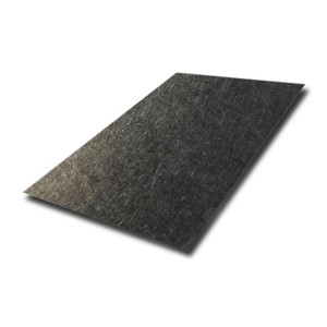 PVD Black Coat Vibration Stainless Steel Decorative Sheet