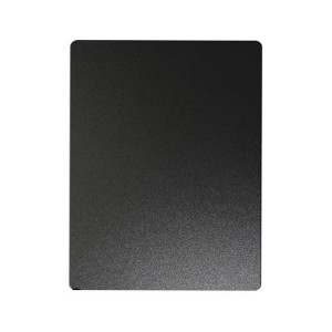 Black Sandblasted Stainless Steel Plate