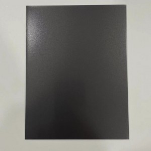 Black Sandblasted Stainless Steel Sheet