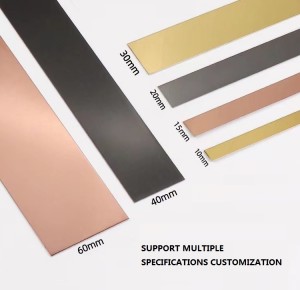 Adhesive Roll Metal Stainless Steel Adhesive Flat