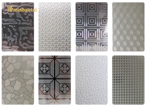 Embossed Stainless Steel Plate