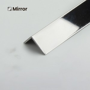 304 Stainless Steel L Shape L Profile Tile Trim