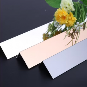 Hairline Mirror Finished Popular Color L Profile