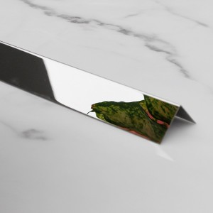 Metal Profile L Silver Mirror Profile