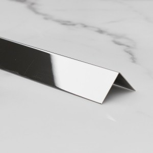 Metal Profile L Silver Mirror Profile