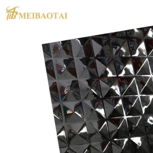Stamped Stainless Steel Decorative Plate
