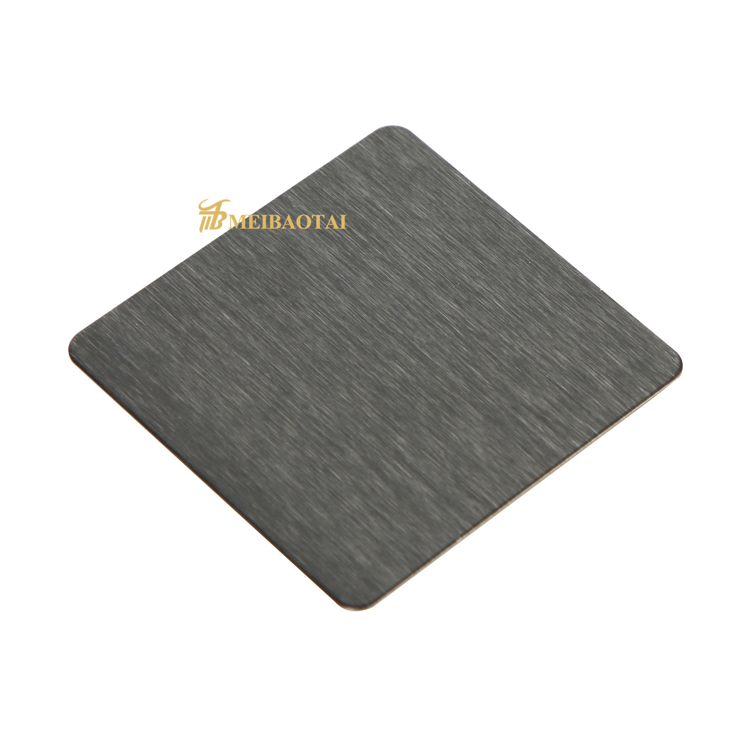 Black Brushed 201 Stainless Steel Sheet