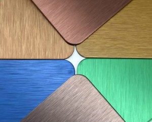 Stainless Steel Color Sheet NO.4 Finished Plate