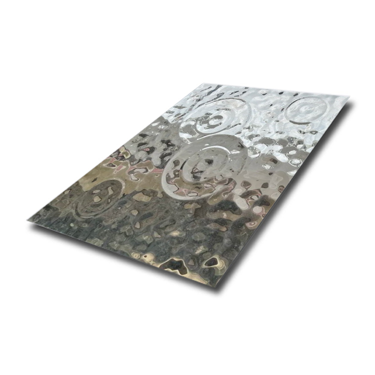 Raindrop Mirror Stamped Stainless Steel Sheet Decorative Sheet