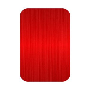 China Red Hairline Stainless Steel Decorative Plate