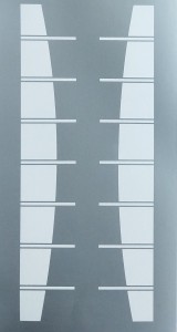 Mirror Finished Etched Stainless Steel Plate