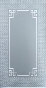 Super Mirror Etched Stainless Steel Plate