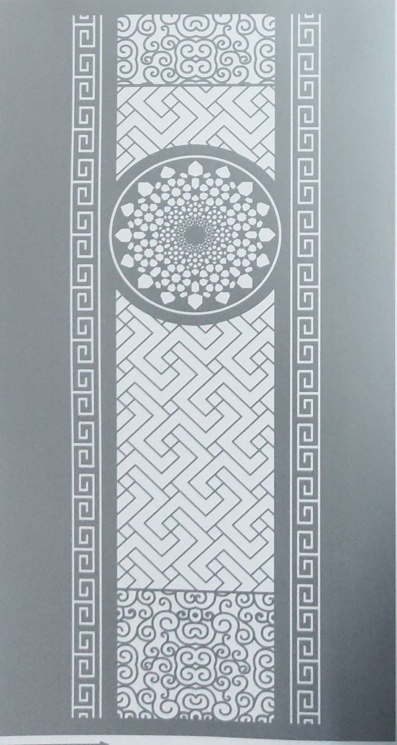 Super Mirror Etched Stainless Steel Sheet