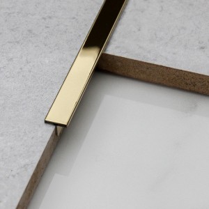 T Gold Mirror Metal T Profile