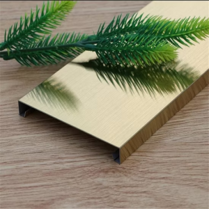 Customized Size Stainless Steel U Tile Trim