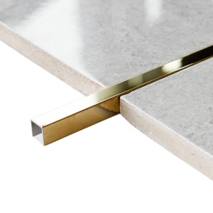 U Gold Mirror Stainless Steel Profile U Shape