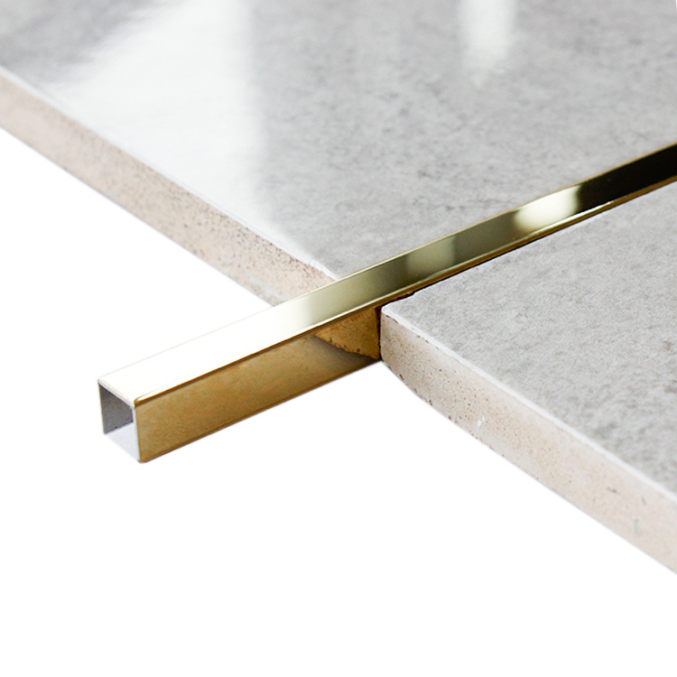 U Gold Mirror Stainless Steel Profile U Shape