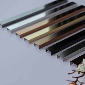 PVD Color U Profile Stainless Steel U Channel