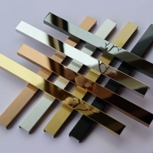 PVD Color U Profile Stainless Steel U Channel