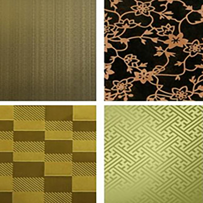 The process principle of etching stainless steel plate