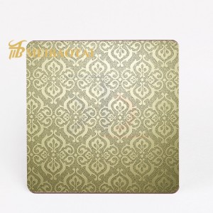 Embossed Stainless Steel Sheet for Elevator Door Panel