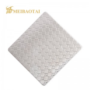 high quality grade 304  emboss  mirror color pvd color coating  stainless steel sheet