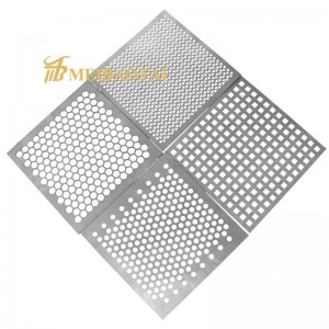 Building Materials Stainless Steel Perforated Metal Sheet Punched Metal Sheet