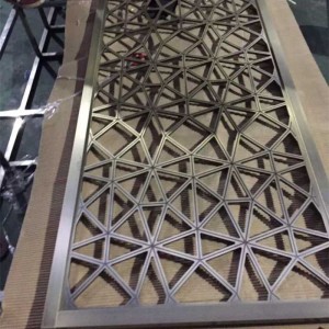 decorative stainless steel screen partition