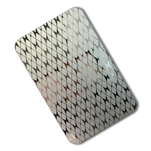 201 304 316 4×8 Color Decorative stainless steel sheetetched pattern stainless steel sheet