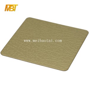 Tấm trang trí bằng thép không gỉ mạ màu pvd tùy chỉnh cho câu lạc bộ / khách sạn / tường
