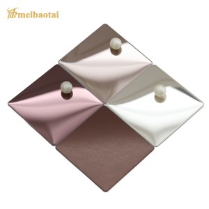 Mirror Finish Inox 304 Plate 8K Mirror Finish Stainless Steel Sheet Stainless Steel Elevator Decorative Sheet Panel