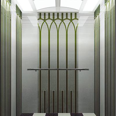 CUSTOM SILVER COLOR ELEVATOR  FINISH  EMBOSS/MIRROR COLOR/ETCHED STAINLESS STEEL SHEET DECORATIVE  ELEVATOR Featured Image
