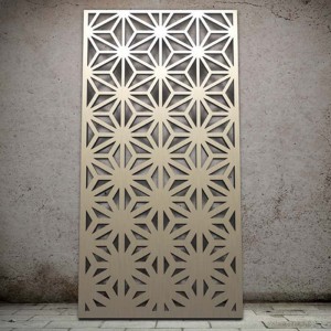 8mm Aluminum Material Laser Cutting Design Decoration Outdoor Indoor Partition Divided