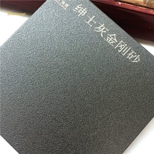 Grey Sandblasted Anti-fingerprint Decorative Stainless Steel Sheet