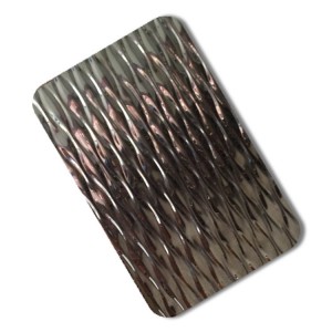 3d Stamped finish 304 sheets