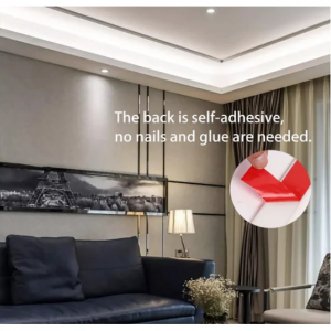 Gold Mirror Adhesive Roll Metal Profile Tape