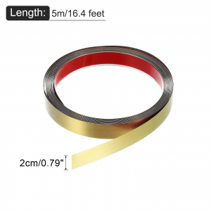 Stainless Steel Gold Mirror Adhesive Roll