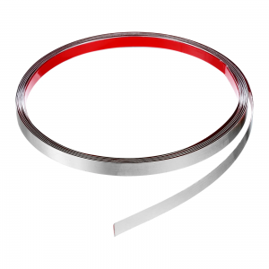 Silver Mirror Matte Stainless Steel Adhesive Roll Tape