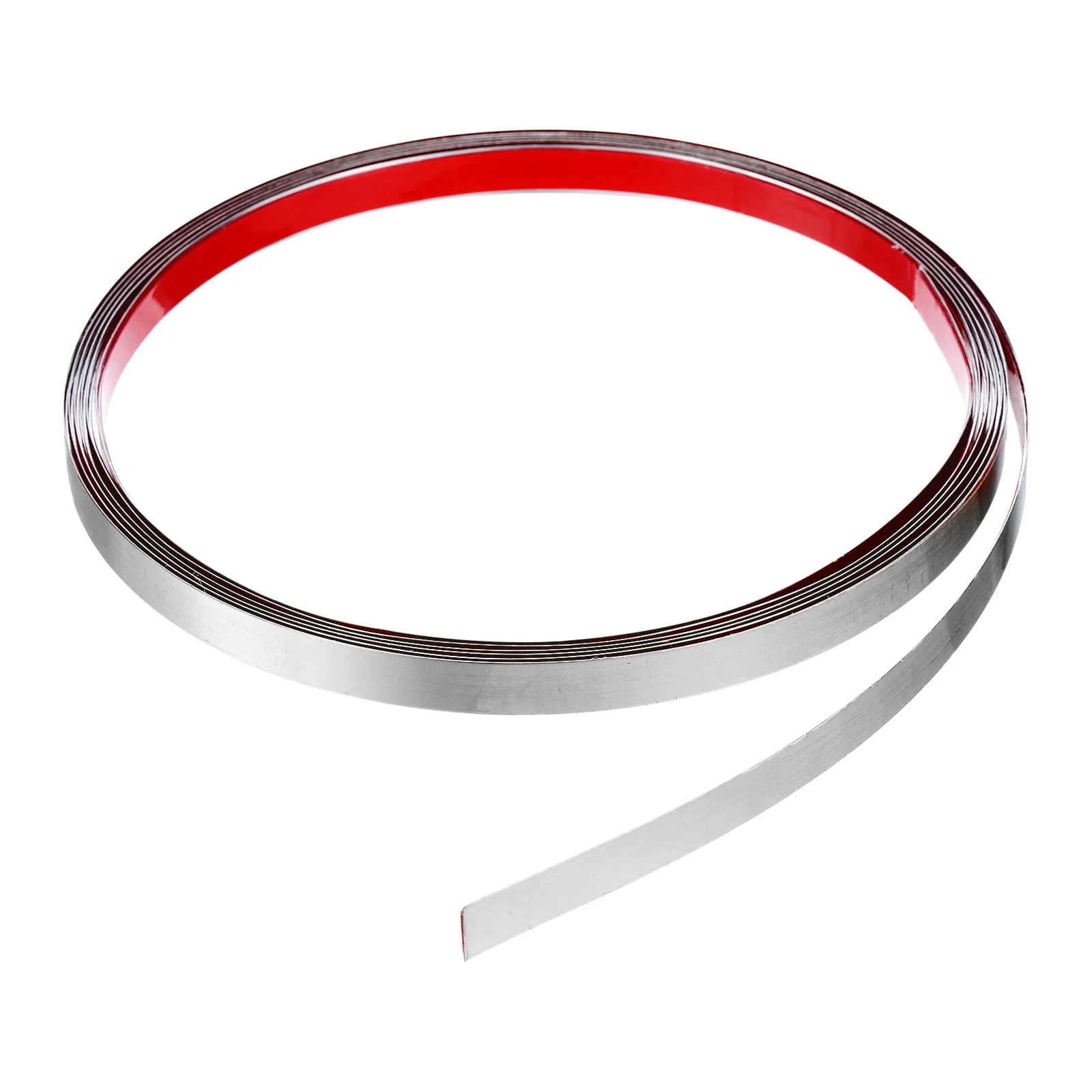 Silver Mirror Matte Stainless Steel Adhesive Roll Tape