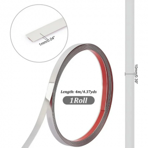 5000MM Length Adhesive Rolled Stainless Steel Tape