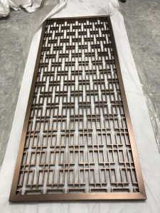The Metal Wall Decorative for Room Dividers