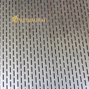 factory Stainless Steel Perforated Metal Mesh Punched Steel Sheet