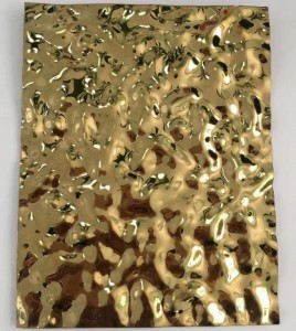 Export Decorative 3D Wall Panels Stamped Stainless Steel Sheet